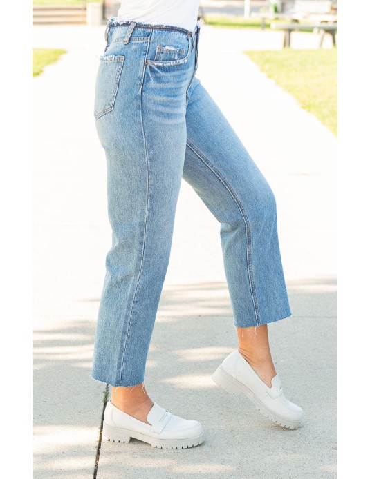 Straight Leg Jeans